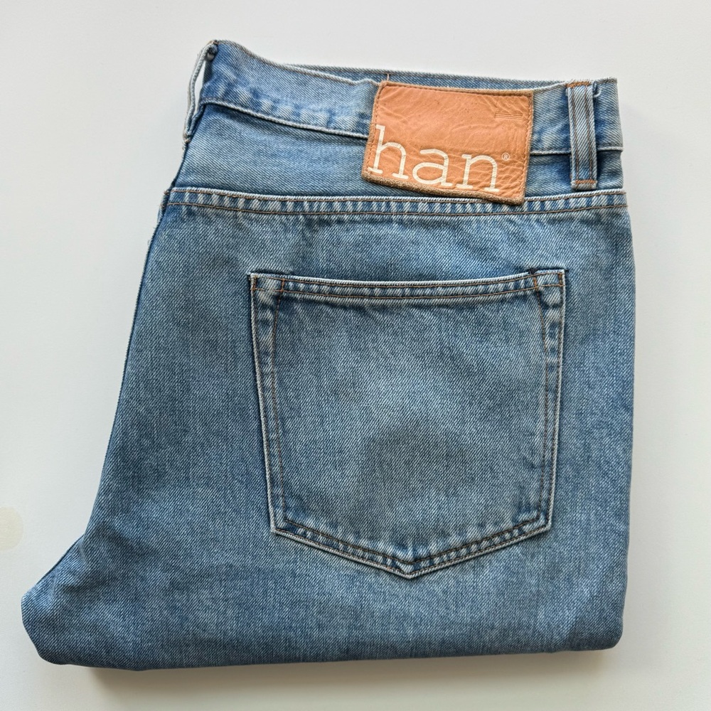Han Kjobenhaven selvage Blue Denim Jeans for Men 36 x 32